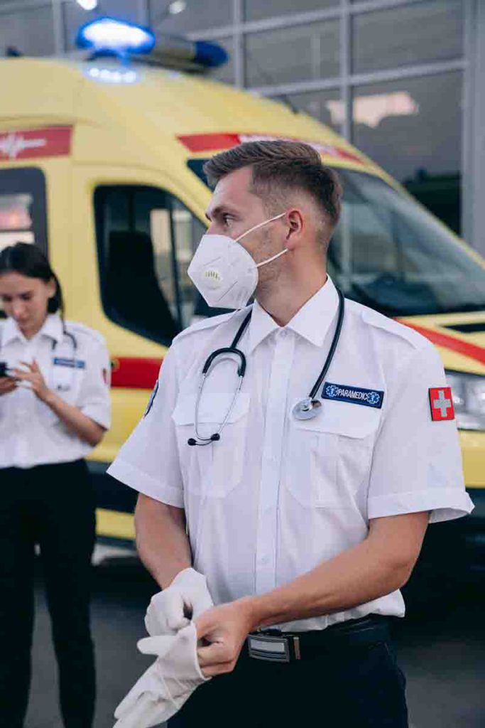 EMTs can transport patients in an ambulance